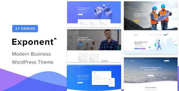 Nulled Exponent v1.2.9.0 - Modern Multi-Purpose Business Theme
