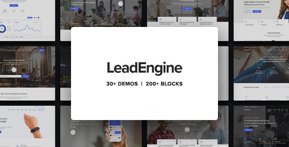 Nulled LeadEngine v2.9 - Multi-Purpose Theme with Page Builder
